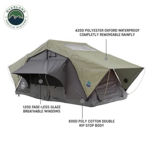 Overland Vehicle Systems 18439936 N3S Nomadic 3 Standard Roof Top